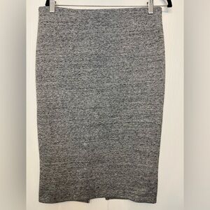 H&M Heather Gray Pencil Skirt